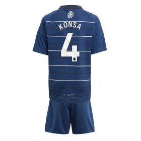 Baby Fußballbekleidung Aston Villa Ezri Konsa #4 3rd Trikot 2024-25 Kurzarm (+ kurze hosen)